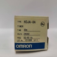 OMRON H3JA-8A AC24 30M BY OKX Timer, SPDT