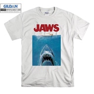 Jaws T-Shirt Movie Poster Cool Print T Shirt Men Mens Unisex Tshirt 2673