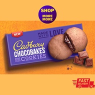 [CASHBACK HALAL ] Cadbury Chocolate Biscuits Choco Sandwich Cadbury ChocoBakes Choc Filled Cookie 150G