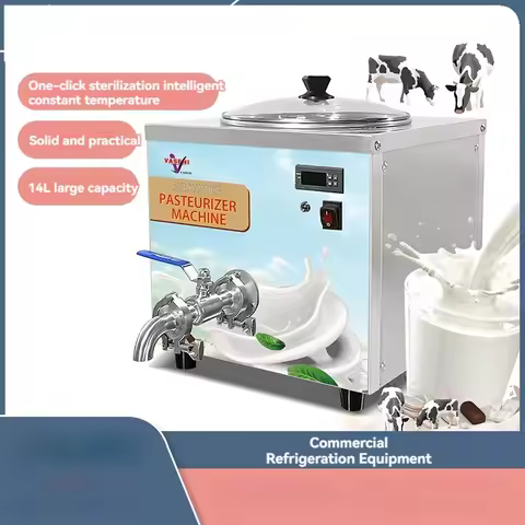 14-liter milk pasteurizer, small fully automatic pasteurizer for milk tea shops, yogurt and juice sh