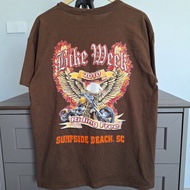 Car Eagle T-Shirt Bike week 2010 riding free size L (AC75)
