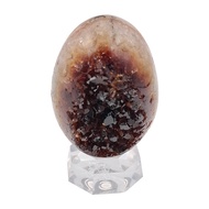 全拋光黃水晶蛋 恐龍蛋晶洞 170g 6.1 x 4.5 x 4.4cm 99號