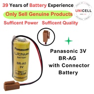 3V  Panasonic BR-AG  With Connector Battery