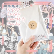 Kpop Lucky Cards & Packs By Luck BLACKPINK TWICE BABYMONSTER ITZY Aespa IVE LE SSERAFIM NewJeans (G)