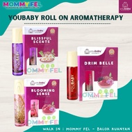 YOUBABY ROLL ON AROMATHERAPY DRIM BELLE, BLOOMING SENSE & BLISSFUL SCENT