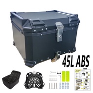 กล่องหลัง ปี๊ปหลัง Aluminium 45L/55L /65L Premium กล่องหลัง มอเตอร์ไซค์ TOP BOX กล่องท้ายรถ กล่องเก็