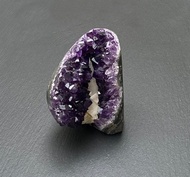 天然原礦頂級帝王紫 紫晶鎮共生方解石 紫晶洞 正偏財運 開運水晶