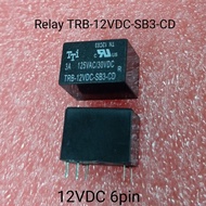 AS01 Relay TRB-12VDC -SB3-CD 12Vdc 3A 6pin
