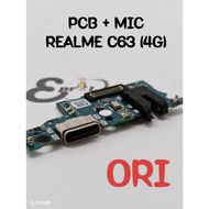 REALME C63 4G ORIGINAL CHARGER CONNECTOR CHARGER CONNECTOR BOARD REALME C63 4G ORIGINAL + IC
