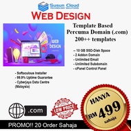 Website Design + Domain + Hosting