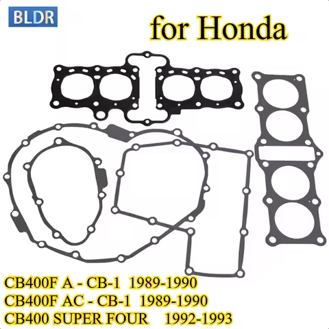 Motorcycle Engine Overhaul Mat Complete Cylinder Head Gasket for Honda CBR400 NC23 CB400 VTEC 99-14 