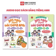 Book - Bilingual family - 365 days of the whole family says English like a native person - Dinh Ti B