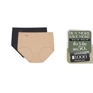 sloggi กางเกงในเนื้อผ้าคอตตอนรูปแบบแม็กซี่ จำนวน 2 ชิ้นใน1แพ็ค รุ่น sloggi Comfort care Maxi2 2P R ร