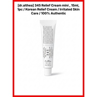[dr.althea] 345 Relief Cream, 50ml, 1pc / Korean Relief Cream / Irritated Skin Care / 100% Authentic