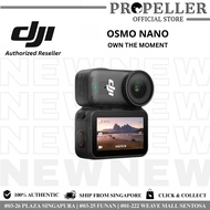 DJI Osmo Nano Action Camera – 4K/120fps, 143° Ultra-Wide, Magnetic Flip Design, RockSteady 3.0