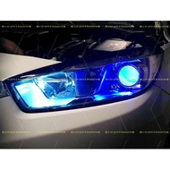 2 in1 3000 6000k 8000k H1/H3 H4 H7 H8 H11 H16 HB3=9005 HB4=9006 car motor 2 two Colour Led Headlight