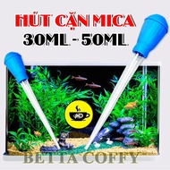 Fish feces suction pump, mica plastic aquarium sediment suction tube for artemia fish