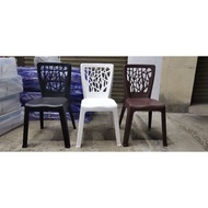 Dinner Chair 3V high quality /Side Chair 3v/Kerusi Plastik tebal /Heavy Duty Chair