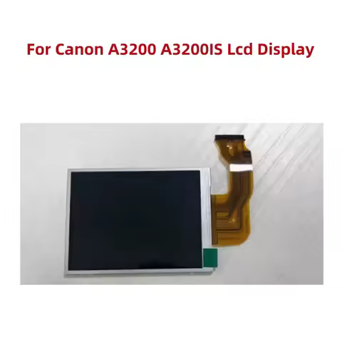Alideao-New LCD Display Screen Repair Part For Canon A3200 A3200IS Camera With Backlight