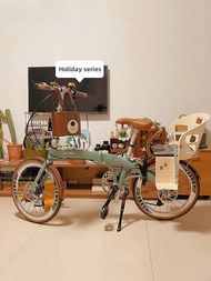 Ultra-Light Aluminum Alloy Folding Bicycle KOSDA 22 Inch Mother And Child Portable Adult Bike Women'
