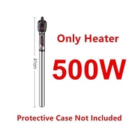 220V Submersible Fish Tank Water Heater Stainless Steel Adjustable Heating Rod Temperature Controller For Aquarium 50W-500W