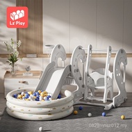 Toy Foldable Children's Slide Swing Slide Household Thickened Small Indoor Slide Baby Plastic Three-