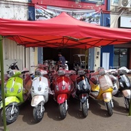 UWINFLY T3 SEPEDA MOTOR LISTRIK VESPA RETRO CLASIC ITALIA DISTANCE60KM
