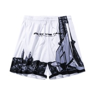 ANTA MEN Shock The Game Knit Shorts 1524C1328-4 -White