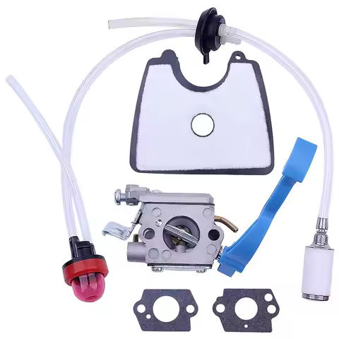 Carburetor with Air Fuel Filter Line Tune for Husqvarna 125B 125BX 125BVX Leaf Blower Parts for Zama