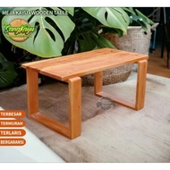 Floor table, coffee table, computer table, size 80x40x40, teak wood