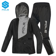 POLE－RACING |  ชุดเสื้อและกางเกงกันฝนแบบแยกชิ้นสำหรับทุกเพศ