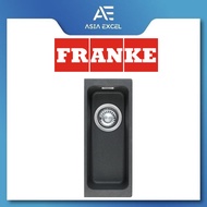 FRANKE KBG 110-16 SINGLE BOWL BLACK GRANITE KITCHEN SINK