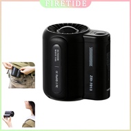 Waist-mounted fan, usb charging, portable desktop small fan, large-capacity mini camping fan