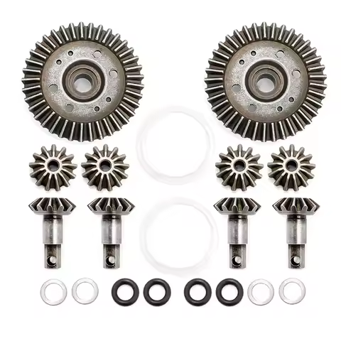 Differential Gear Set for 1:10 Model Car Slash Big S Raimo Differential Driven Steel Gear Huanqi Toy