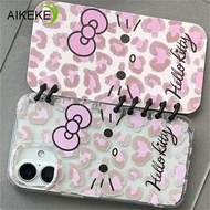 Pink Leopard Print Flip Phone Case For Samsung Galaxy S25 S24 S23 Ultra A55 A54 A53 A52 A52S A35 A34