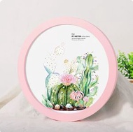 全城熱賣 - 圓形掛牆 相框 畫框【圓形-粉色（不含畫芯）】【16吋（可放直徑40.6cm）圓形】