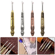 [stock]1pc Vintage Sewing Seam Ripper Cutter with Exquisite 3D Patterns -