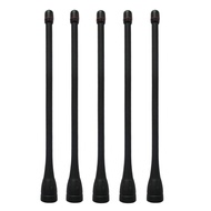 5 X UHF Whip Antenna for ICOM 2 Way Radio IC-F21 F21S F21BR F24 F80 IC-F4000 F4011 F4021 F4061 F4161