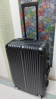 Hallmark 26 吋黑色萬向輪行李箱旅行喼 25kg all direction travel luggage box