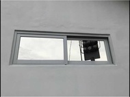 LY H-60Cm X W-120Cm Aluminum Sliding Window Reflective Glass With Screen