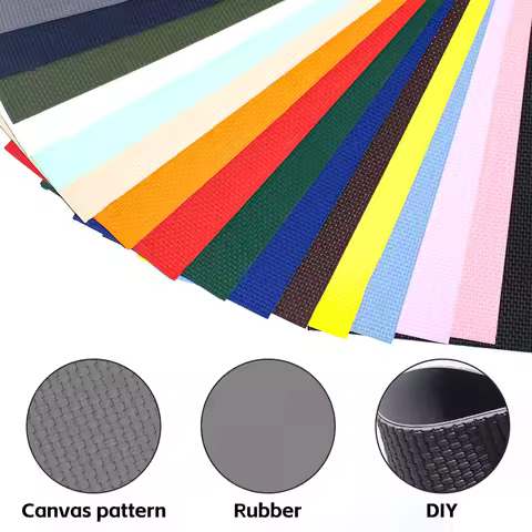 FKM Rubber Watch Strap Material For DIY Watch Bands Custom Sailcloth Design For Rolex Cartier Omega 