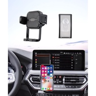 Car Phone Holder for 2022-2024 BMW X3 / 2022-2025 BMW X4 Auto Accessories Navigation Bracket Interio