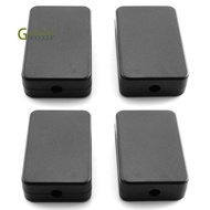 Electrical Junction Box 4PCS Electric Plastic Black Waterproof Project Junction Case 2.16X1.38X0.59 