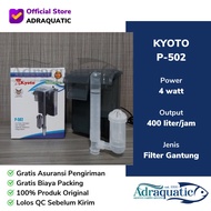 Kyoto P-502 ULTRA Thin HANGING FILTER HANGING FILTER HOB AQUARIUM