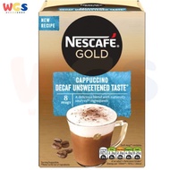 Nescafe Gold Cappucino Decaf Unsweetened Taste 8 X15G 120g Special Ramadhan