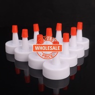 [Wholesale] 1/5/10Pcs Mineral Water Bottle Cap Tip Switch Convert Head / Plastic Leak-Proof Oil Cap Tip Adapter / Tip Seal Replacement Cap / Straight Tip Long Mouth Convert Head