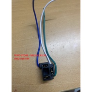 H4 3-pin lamp holder for motorbikes, H4 led bulb holder, 3-pin jack