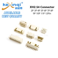 (10pcs) XH2.54 Connector  2P 3P 4P 5P 6P 7P 8P 9P 10P 11P 12Pin Horizontal Vertical SMD Terminal Con