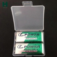 [Homyl] 1 Pieces Battery Storage Box Battery Holder Case for 2PCS 9V Battery NEW