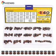 140 Pcs 14 Value 2.2UH - 680UH CD54 Wirewound SMD Power Inductor Combo Kit 2.2UH 3.3UH 4.7UH 6.8UH 1
